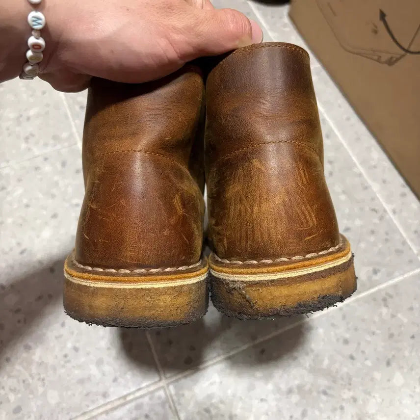 [BUNJANG] Clarks Desert Chukka Boots Beeswax US 8 / 클락스 데저트부츠 비즈왁스 255