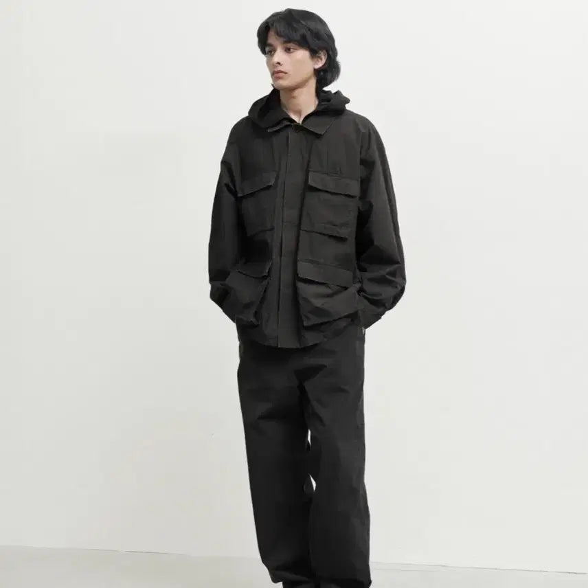 [SOLD OUT] 브라운야드 워시드 bdu 자켓 블랙 5