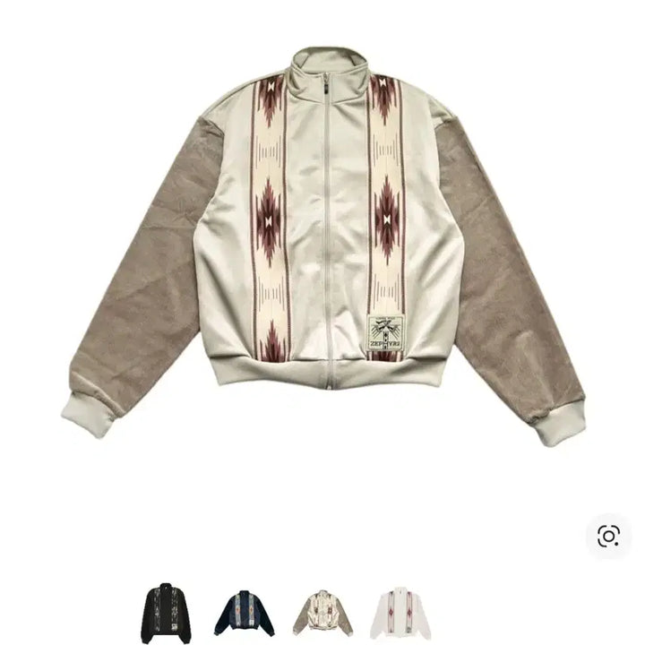 [BUNJANG] Capital Smooth Zephyr Jersey Coach Jacket / 캐피탈 스무스 저지 제피르 베이지