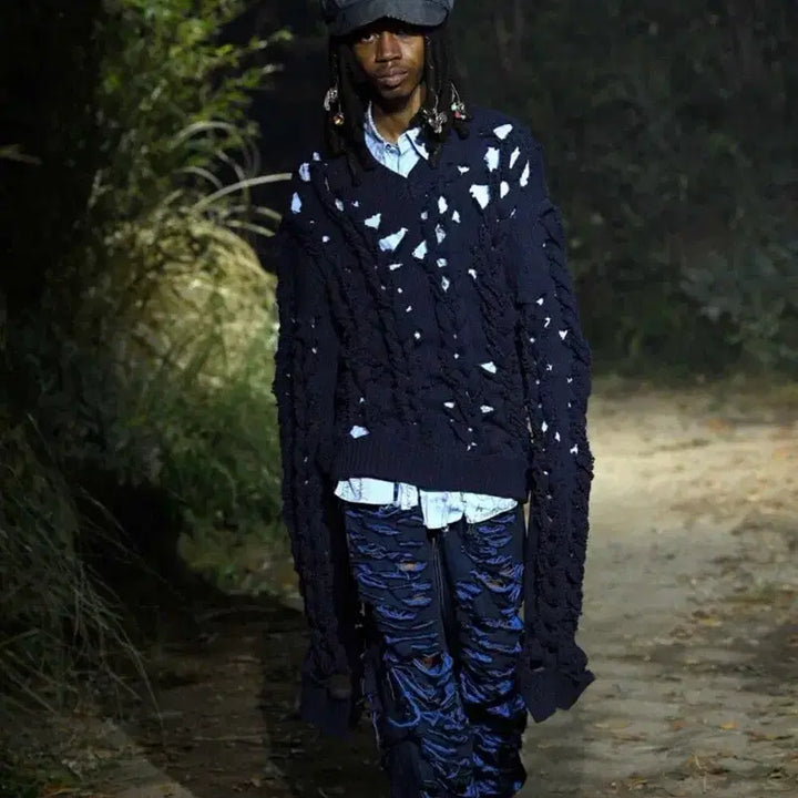 [BUNJANG] Marni 22FW Iconic Distressed Flare Denim Pants (Size 30) / 마르니 22fw 아이코닉 디스트레스드 플레어 데님 팬츠 진 30