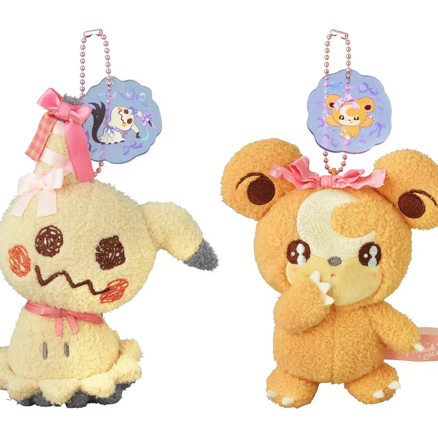 [BUNJANG] Pokemon Mimikyu &amp; Teddiursa Plush Bundle Set / (새상품) 포켓몬 Don&