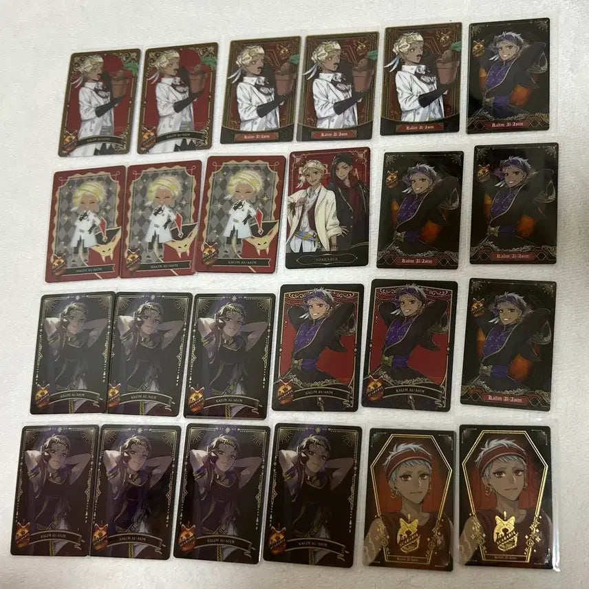 [BUNJANG] Twisted Wonderland Jamil Viper Scarabia Card Bundle Set / 트위스테 쟈밀 카림 스카라비아 카드 굿즈 일괄