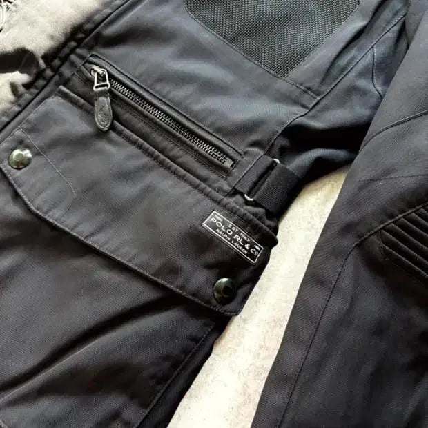 [BUNJANG] Polo Ralph Lauren Utility Biker Jacket / [S] 폴로 랄프로렌/유틸리티자켓/라이더자켓/바이커자켓/모터자켓/가죽자켓