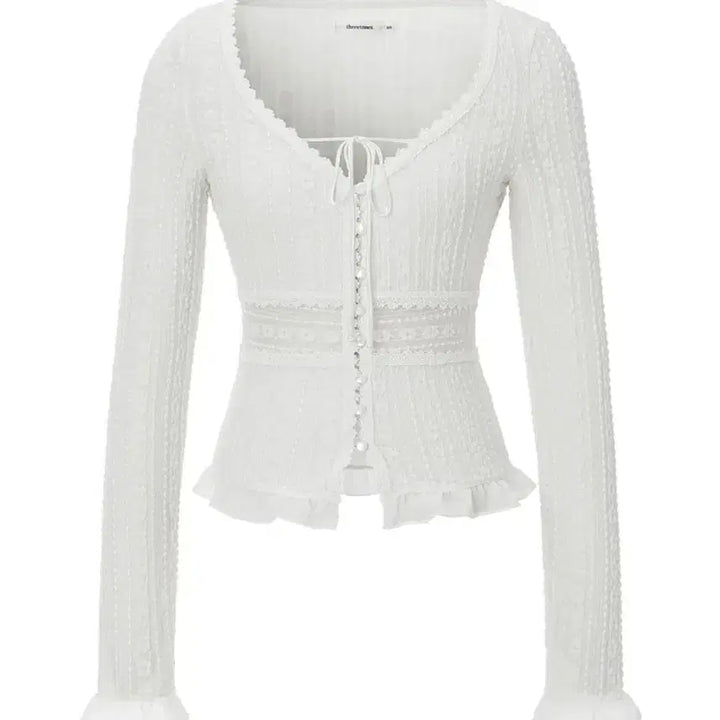 [BUNJANG] 3 times Vanilla Lace Cardigan (S) / 쓰리타임즈 Vanilla lace cardigan S