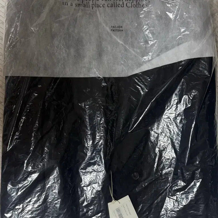 [SOLD OUT] 파사드패턴 오버핏 더블 재킷_black s사이즈 새상품