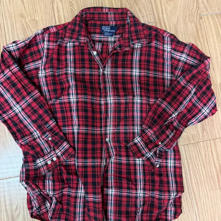 [BUNJANG] Polo Ralph Lauren Nova Check Shirt XL / 폴로 랄프로렌 노바체크 셔츠 남방 105XL