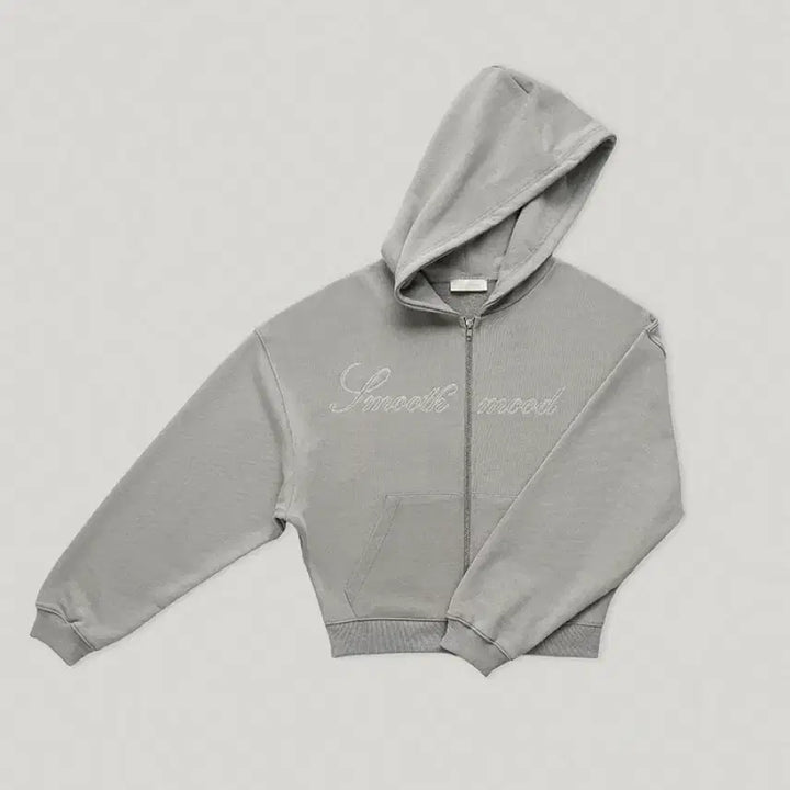 [BUNJANG] Smooth Mood Drew Hoodie Zip-up Low Grey / 스무드무드 Drew 후드 집업 로우그레이 새상품 팝니다