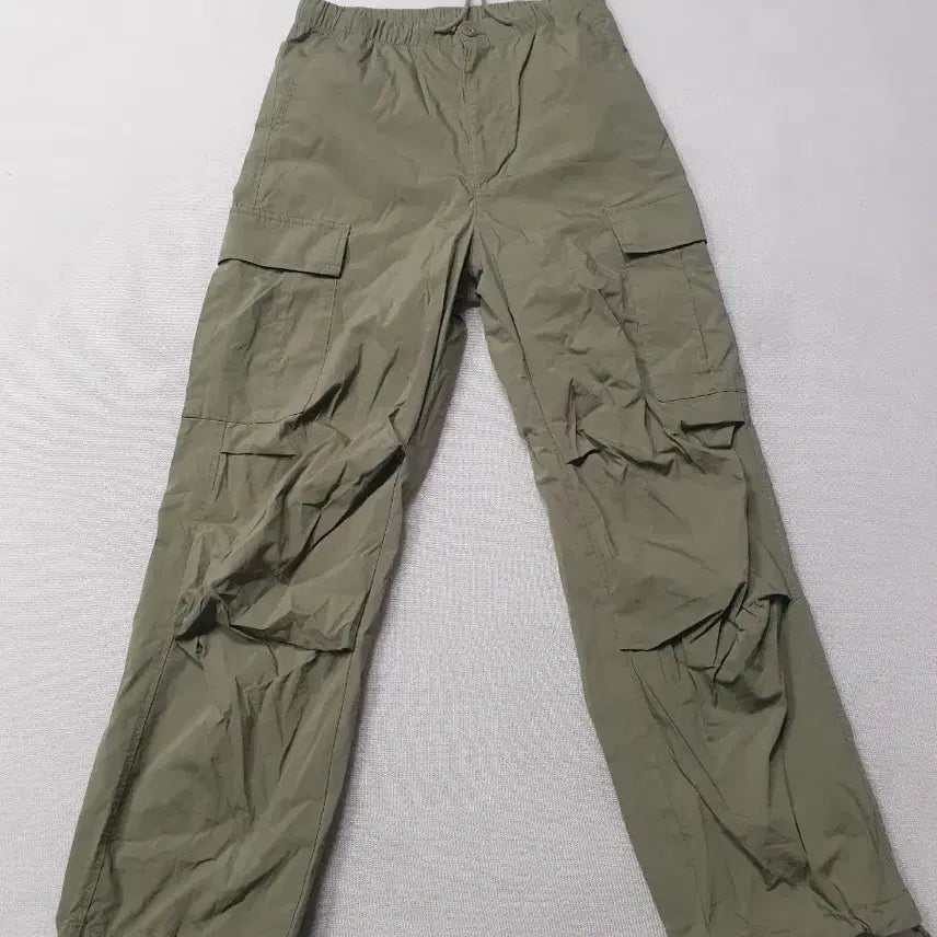 [BUNJANG] Muji Khaki Cargo Jogger Pants / 무인양품 카키색 카고 조거팬츠 허리30