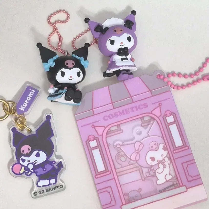 [BUNJANG] Sanrio Kuromi Keyring Bundle Set / 산리오 쿠로미 키링 일괄