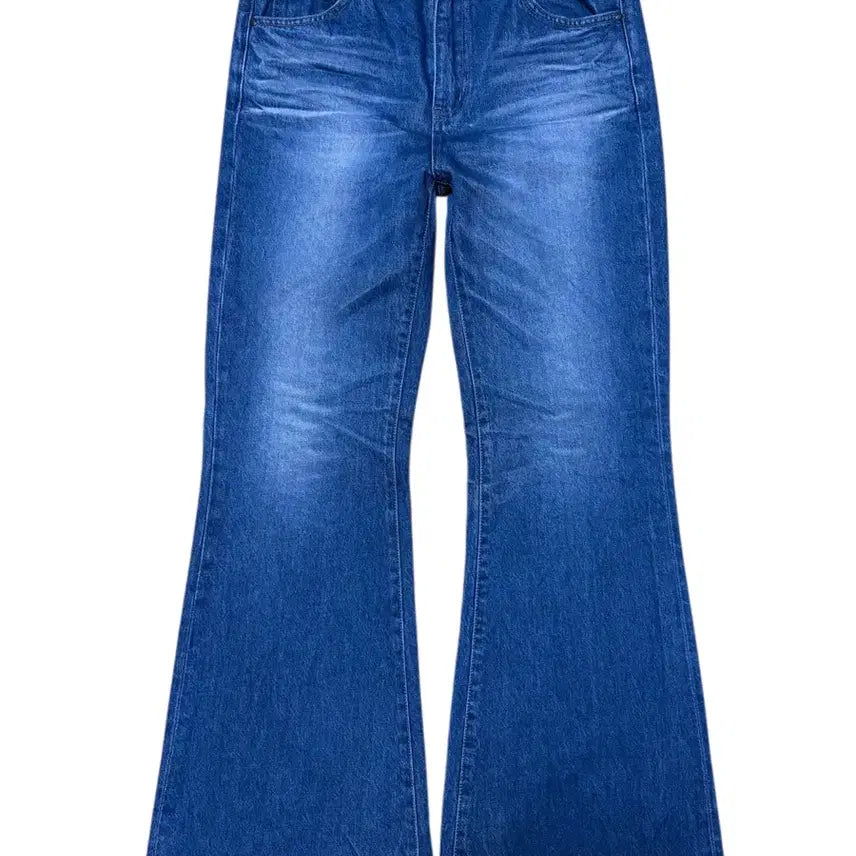 [BUNJANG] Elwood Jeanne Flare Denim French Blue / [48] 엘무드 잔느 플레어 데님 프렌치 블루