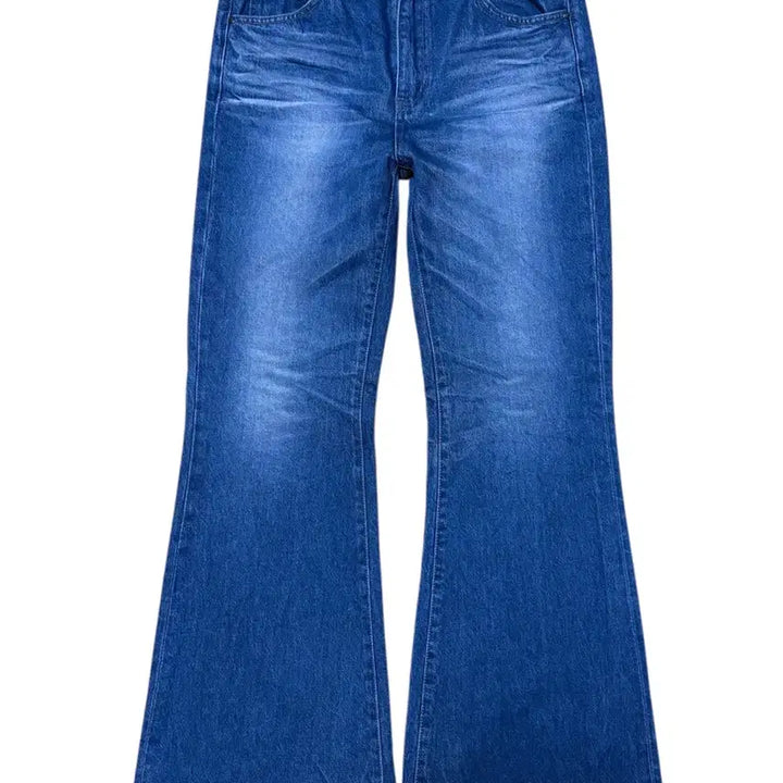 [BUNJANG] Elwood Jeanne Flare Denim French Blue / [48] 엘무드 잔느 플레어 데님 프렌치 블루