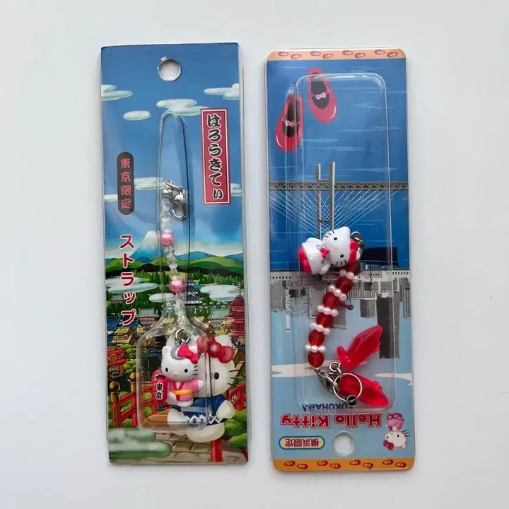 [BUNJANG] Japan Limited Edition Classic Kitty Strap Vintage / [일본정품] 지역한정 고전 키티 스트랩 빈티지 미개봉 지역 한정