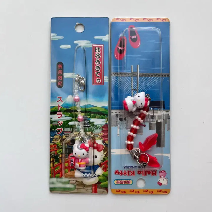 [BUNJANG] Japan Limited Edition Classic Kitty Strap Vintage / [일본정품] 지역한정 고전 키티 스트랩 빈티지 미개봉 지역 한정