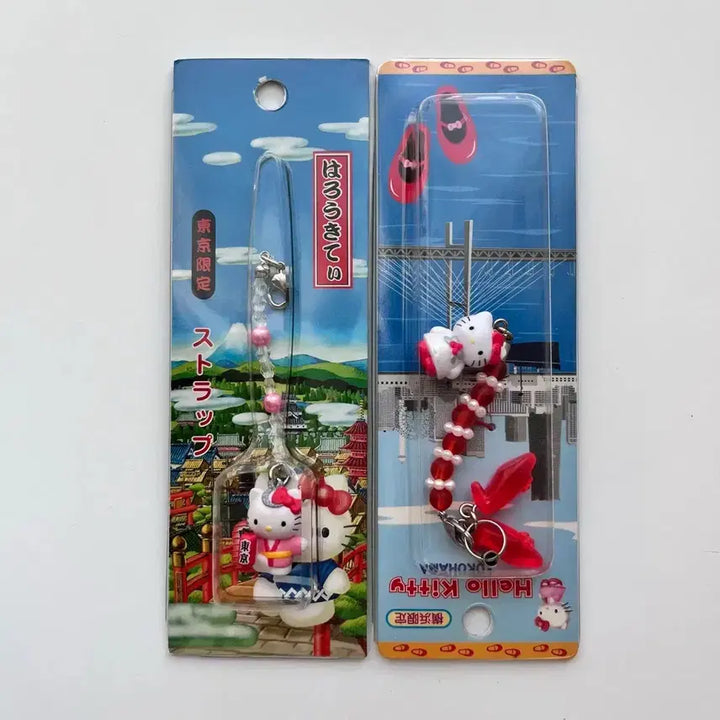 [BUNJANG] Japan Limited Edition Classic Kitty Strap Vintage / [일본정품] 지역한정 고전 키티 스트랩 빈티지 미개봉 지역 한정