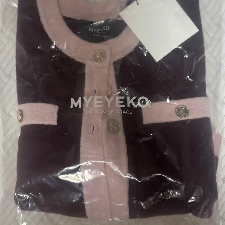 [SOLD OUT] 마이아이코 코코 에끌라 니트 가디건 - 버건디 새상품