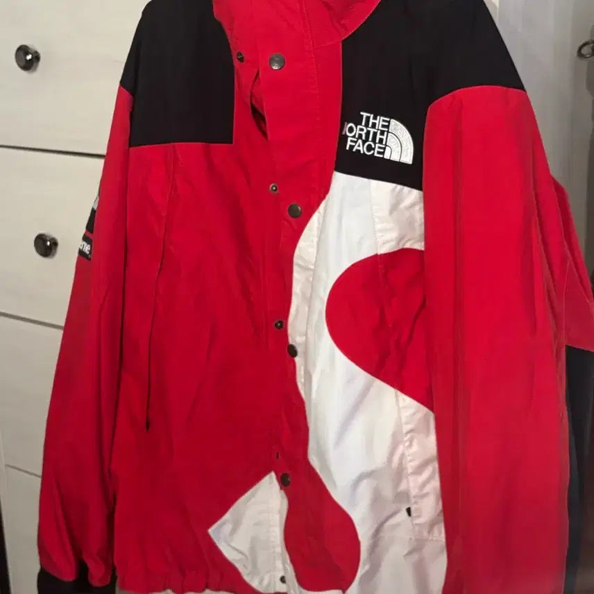 [BUNJANG] Supreme x The North Face S Logo Mountain Jacket Red (L) / 슈프림 x 노스페이스 s로고 마운틴 자켓 레드 L사이즈