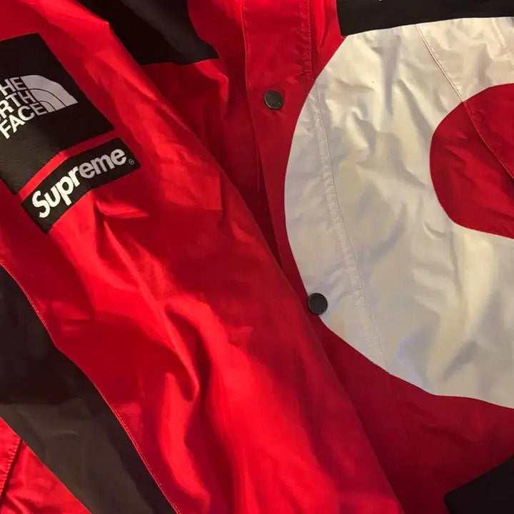 [BUNJANG] Supreme x The North Face S Logo Mountain Jacket Red (L) / 슈프림 x 노스페이스 s로고 마운틴 자켓 레드 L사이즈