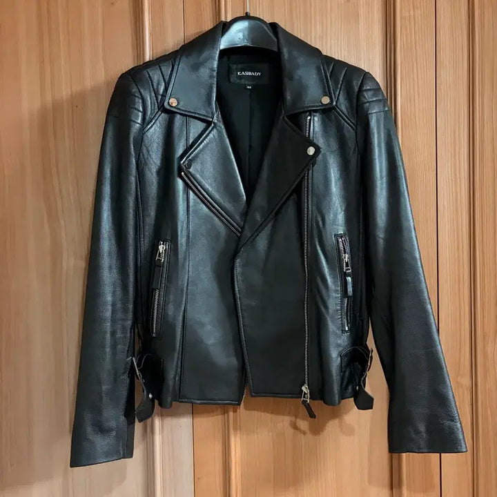 [BUNJANG] KASIBODY Italian Lambskin Leather Jacket Black / 카시바디 이태리 양가죽 자켓 KASIBODY 여자