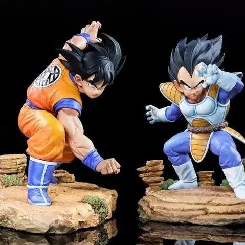 [BUNJANG] Dragon Ball Plan B Vegeta &amp; Son Goku Resin Set / 1/6 드래곤볼 plan b 베지터 손오공 레진 세트