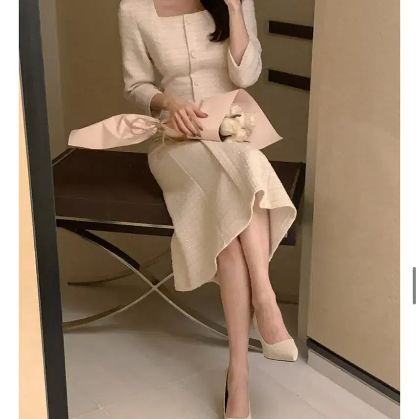 [BUNJANG] Dali Hotel Guest Dress / 달리호텔 하객룩 원피스