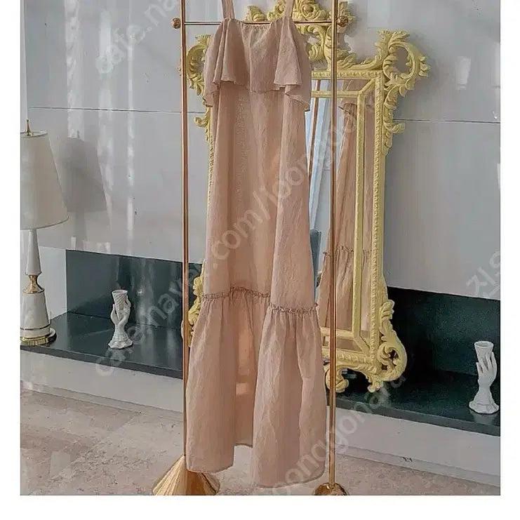 [BUNJANG] Yael Beige Long Dress / yael 베이지 롱 원피스 (야엘)