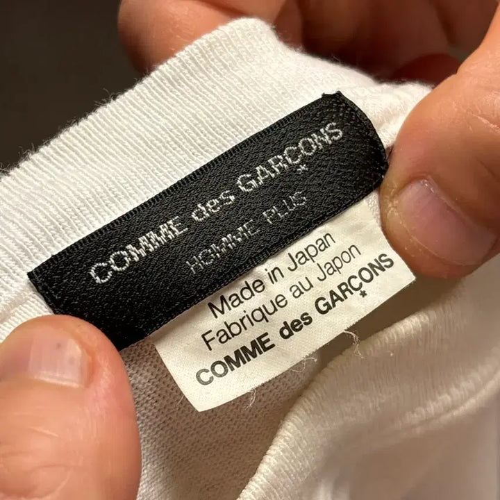[BUNJANG] Comme des Garcons Homme Plus Layered T-shirt / 꼼데가르송 옴므플러스 반팔티