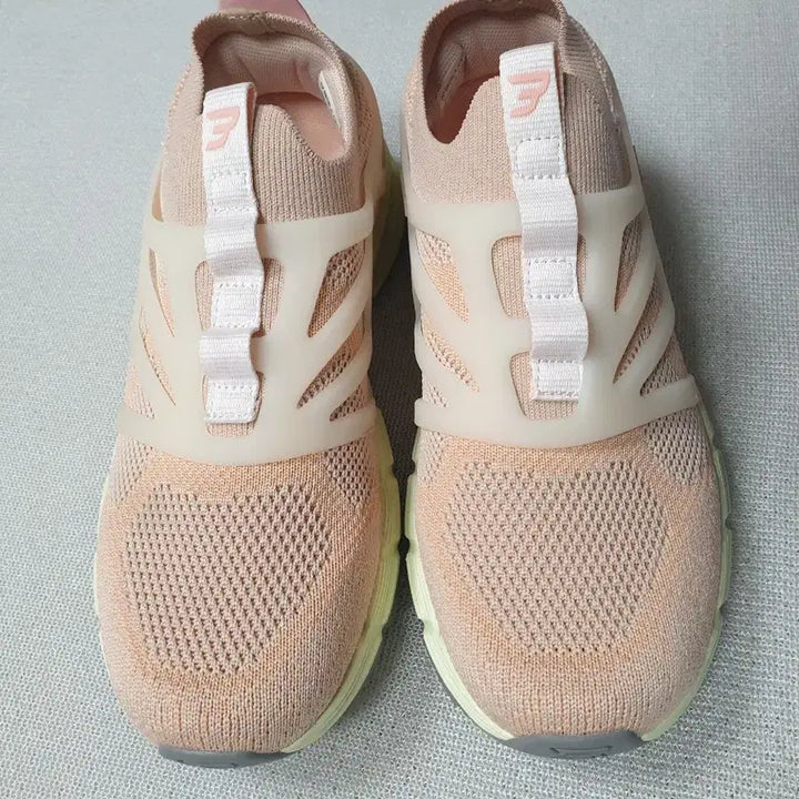 [BUNJANG] BALLOP Pink Knit Sneakers Shoes / BALLOP 발롭 핑크 니트 스니커즈 운동화 235~240