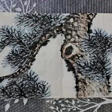 [BUNJANG] Korean Traditional Painting: Old Pine Tree / 동양화 노송도