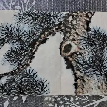 [BUNJANG] Korean Traditional Painting: Old Pine Tree / 동양화 노송도