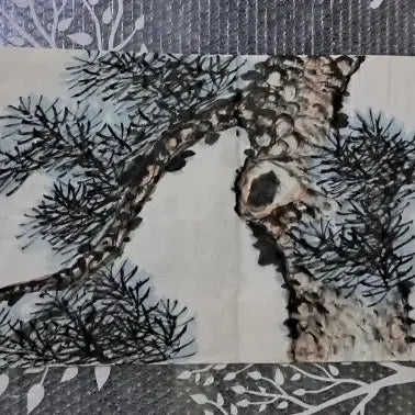 [BUNJANG] Korean Traditional Painting: Old Pine Tree / 동양화 노송도