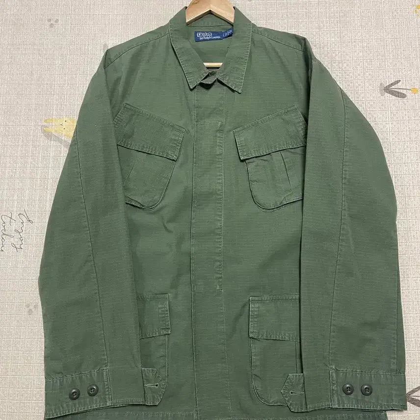 [BUNJANG] Polo Ralph Lauren 25SS Ripstop Jungle Fatigue Jacket L / 폴로 랄프로렌 25SS 립스탑 정글 퍼티그 자켓 L