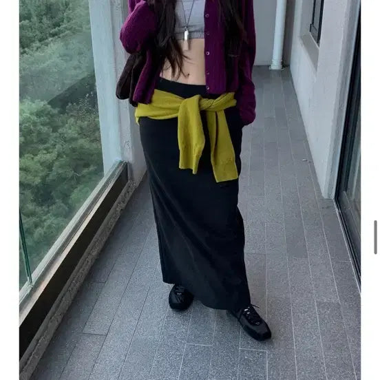 [BUNJANG] ODS Double Belt Skirt / 오디에스 더블 벨트 스커트