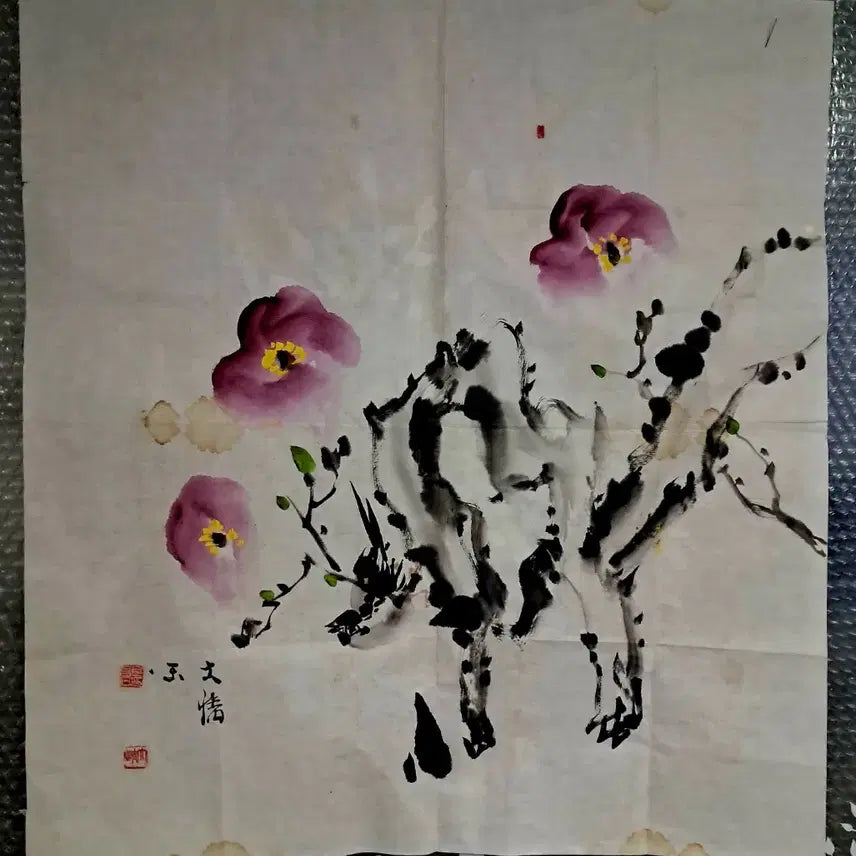 [BUNJANG] Kim Hyung-seok Floral Painting / 대정연사 김형석 꽃그림