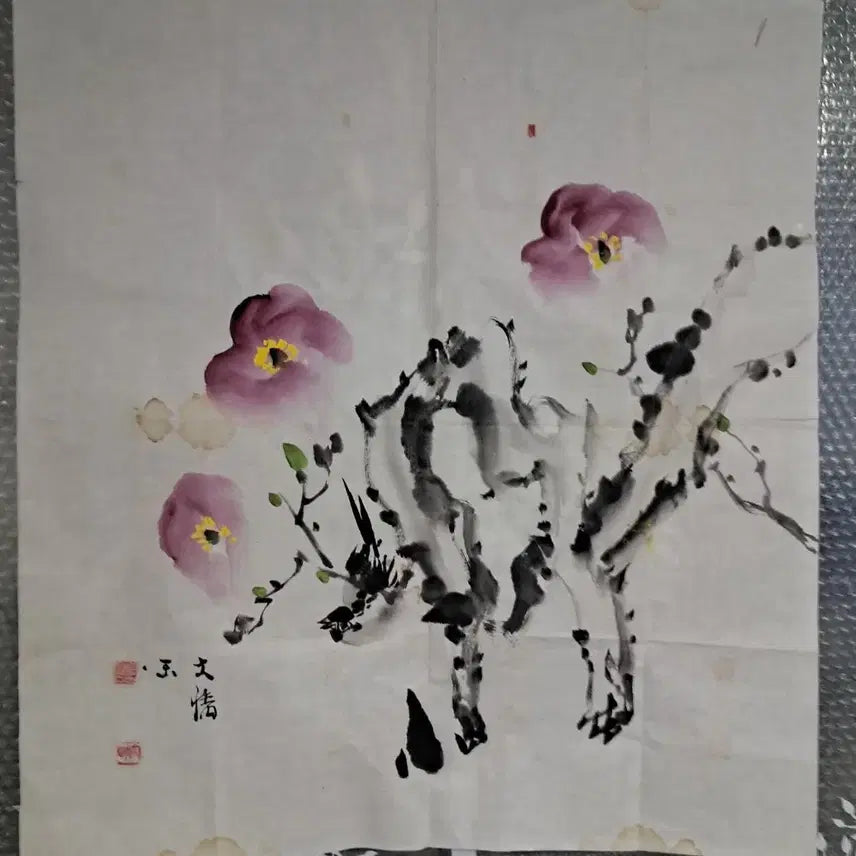 [BUNJANG] Kim Hyung-seok Floral Painting / 대정연사 김형석 꽃그림