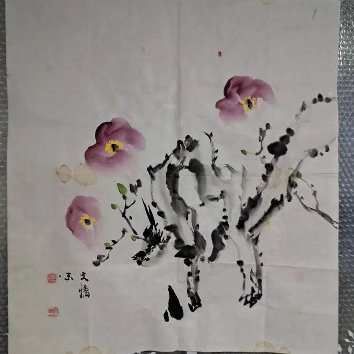 [BUNJANG] Kim Hyung-seok Floral Painting / 대정연사 김형석 꽃그림