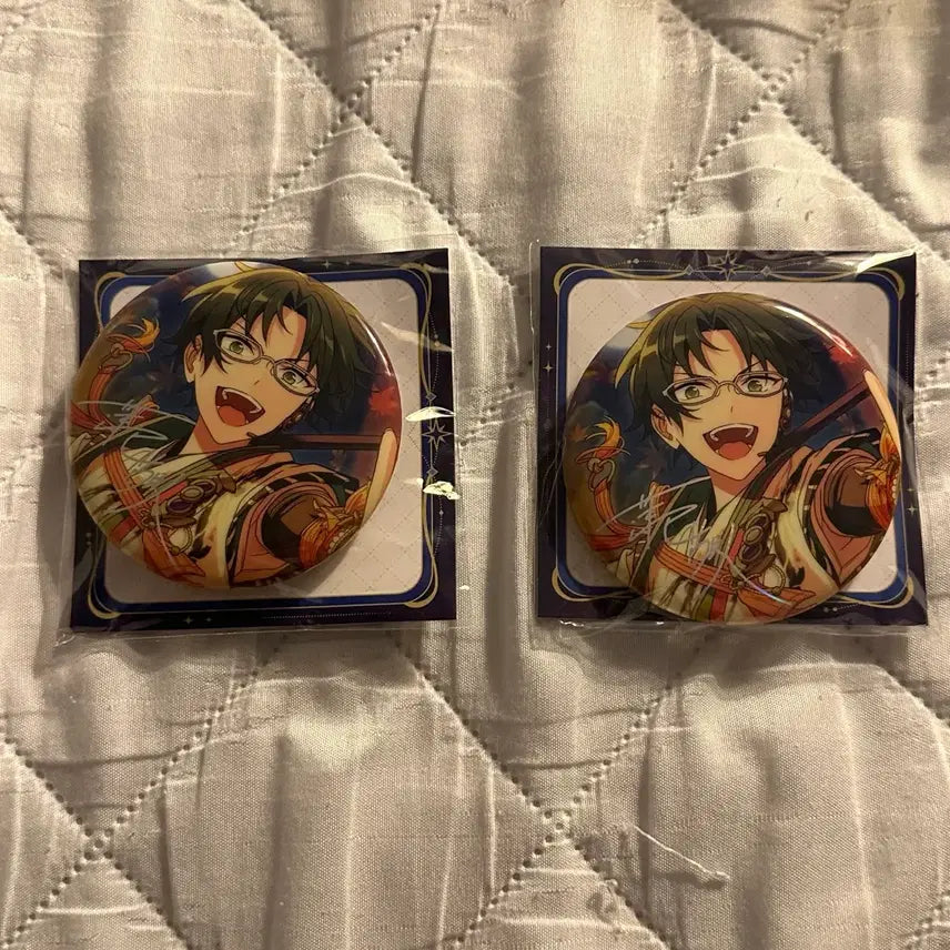 [BUNJANG] Ensemble Stars Hasumi Keito Chinese Starry Sky Can Badge Bundle Set / 앙스타 하스미 케이토 중스타 별빛 캔뱃지 금천야 홍월 일괄