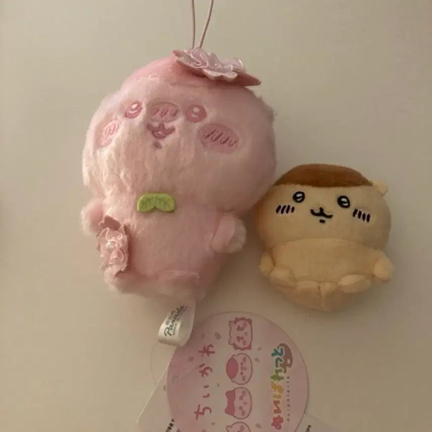 [BUNJANG] Chikawa Kurimanju Cherry Blossom Doll Keyring Bundle Set / 치이카와 쿠리만쥬 벚꽃 인형 키링 사쿠라 먼작귀 누이 팔레트 가챠 일괄