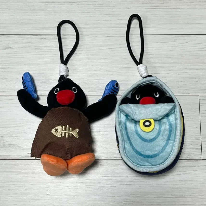 [BUNJANG] Pingu Hide and Seek Series Plush Keyring / 핑구 숨바꼭질 시리즈 인형 키링 일괄 (교신x)