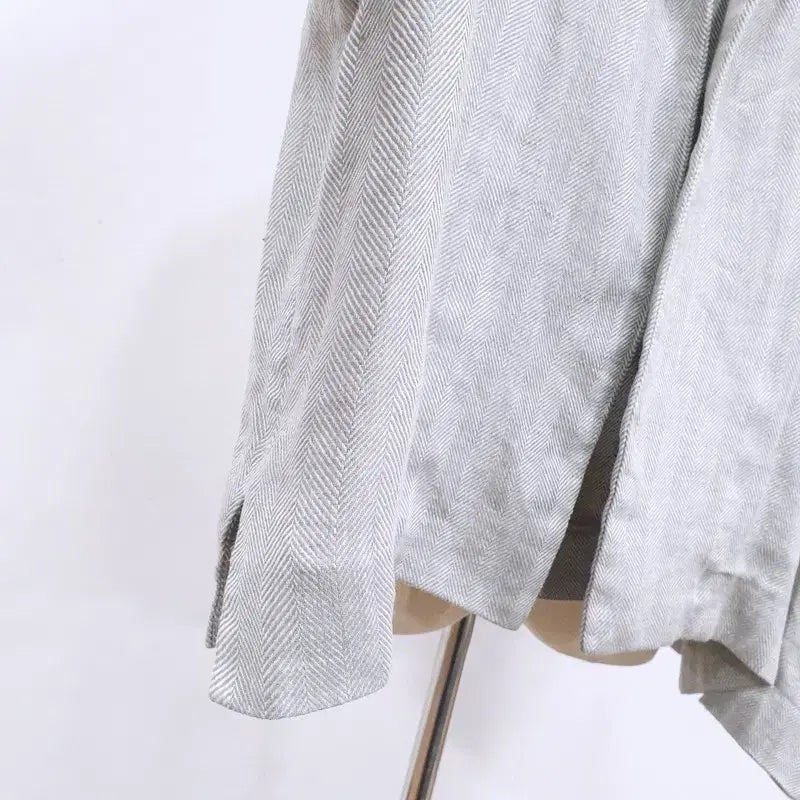 [BUNJANG] 8times 100% Linen Herringbone Jacket / 에잇타임즈 린넨100 헤링본 자켓