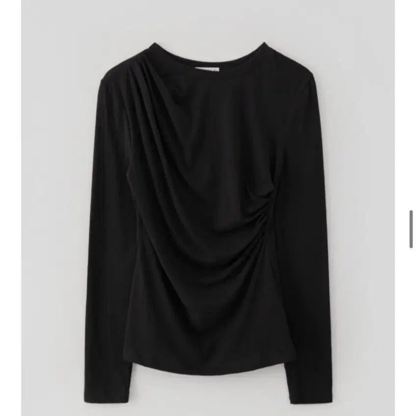 [BUNJANG] rrace Draping Detail T-Shirts / 레이스 rrace Draping Detail T-Shirts