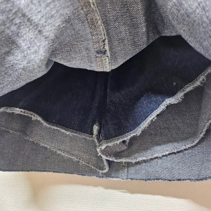 [BUNJANG] New SangBoom Denim Mini Skirt / 청 데님 미니 스커트 새상붐
