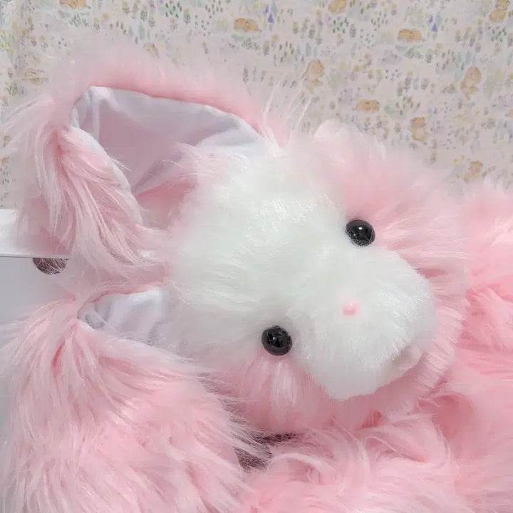 [BUNJANG] Vintage Pink Rabbit Doll / 페어리계 핑크  토끼 인형