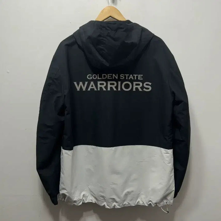 [BUNJANG] NBA Golden State Warriors Hooded Anorak Jacket (Size M) / NBA 골든스테이트 워리어스 후드 아노락 46 M