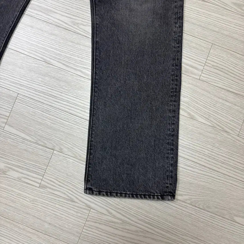 [SOLD OUT] 오어슬로우 바지 105W STONE DENIM - BLACK 1사이즈