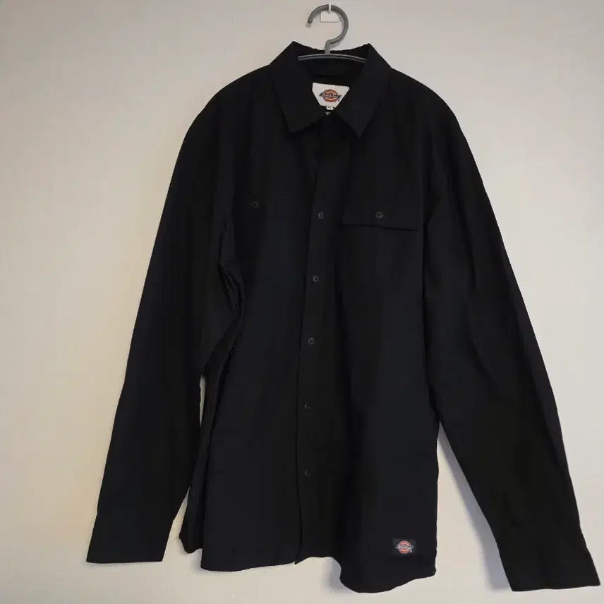 [BUNJANG] Dickies Black Long Sleeve Shirt / 디키즈 블랙 긴팔 셔츠