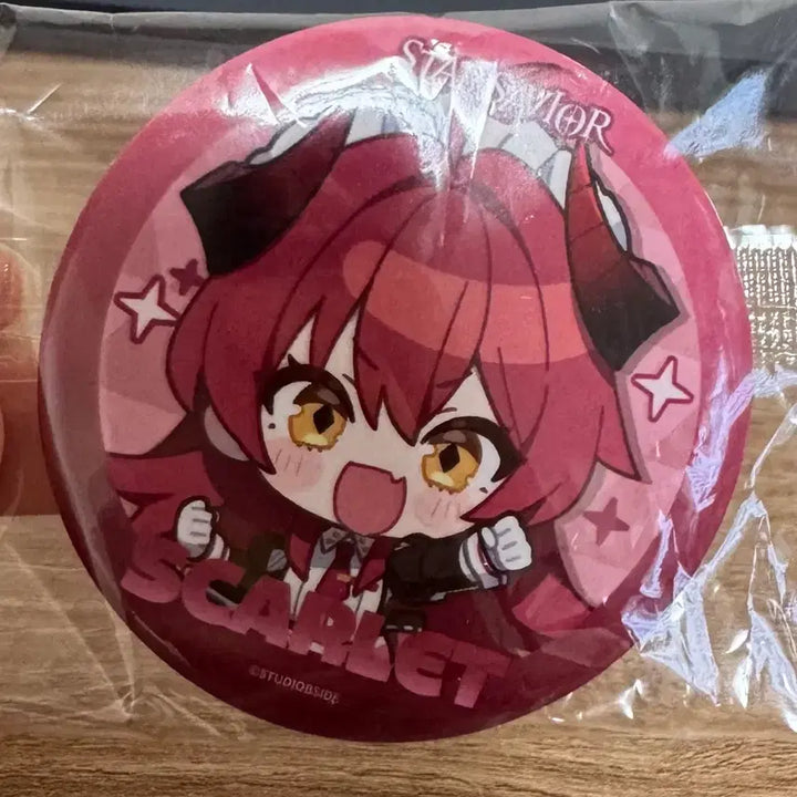 [BUNJANG] Star Savior Scarlet Lisa Bundle Set Acrylic Keyring &amp; Can Badge / 일괄) agf 스타세이비어 스칼렛 캔뱃지, 리사 아크릴 키링