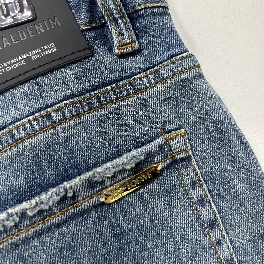 [BUNJANG] LOEWE Damaged Wash Denim Pants 32 / LOEWE 데미지 워싱 데님 팬츠 32