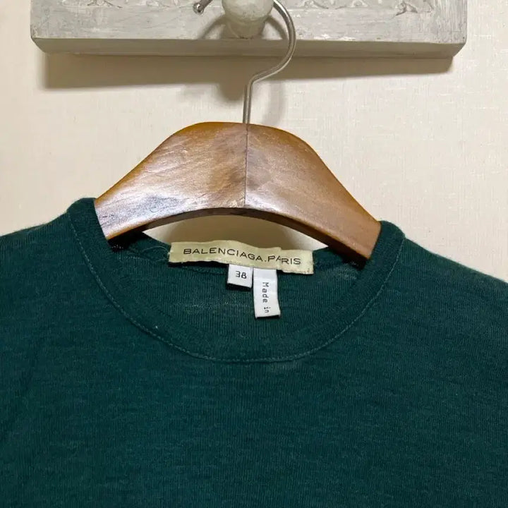 [BUNJANG] Balenciaga Deep Green Knit Sweater / 발렌시아가 딥그린니트
