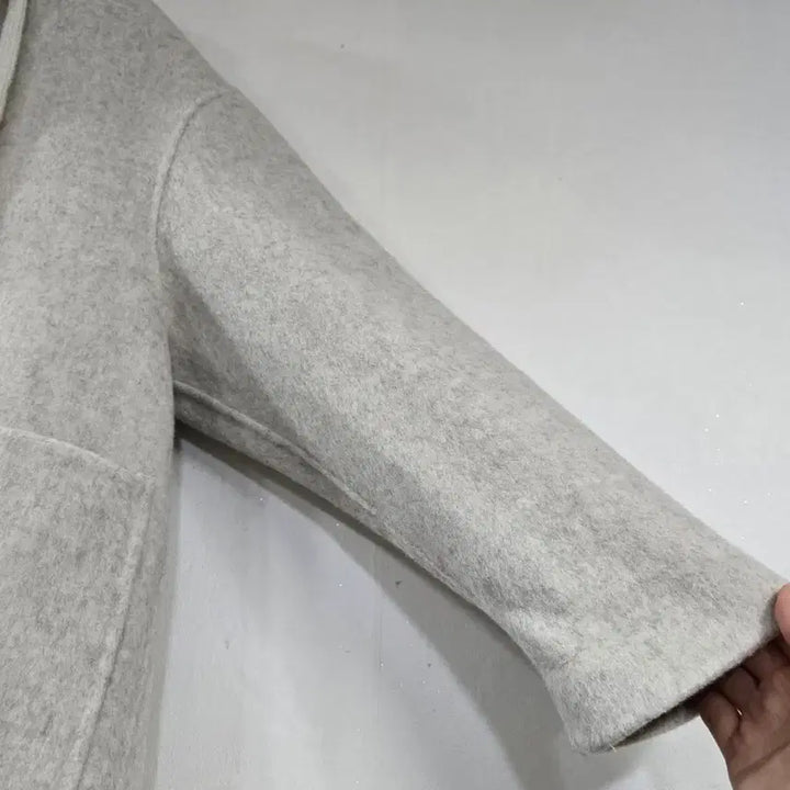 [BUNJANG] Wool Hooded Long Coat / 울 후드 롱코트