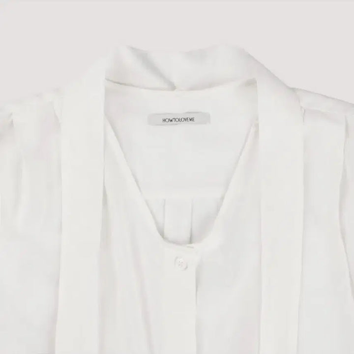 [BUNJANG] HowtoLoveMe LIORE Layered Tie Blouse / 하우투러브미 리오레 레이어드 타이블라우스